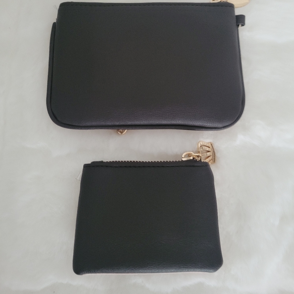 Juicy Couture Pink Wristlet and Coin Purse Set - Picture 2 of 2